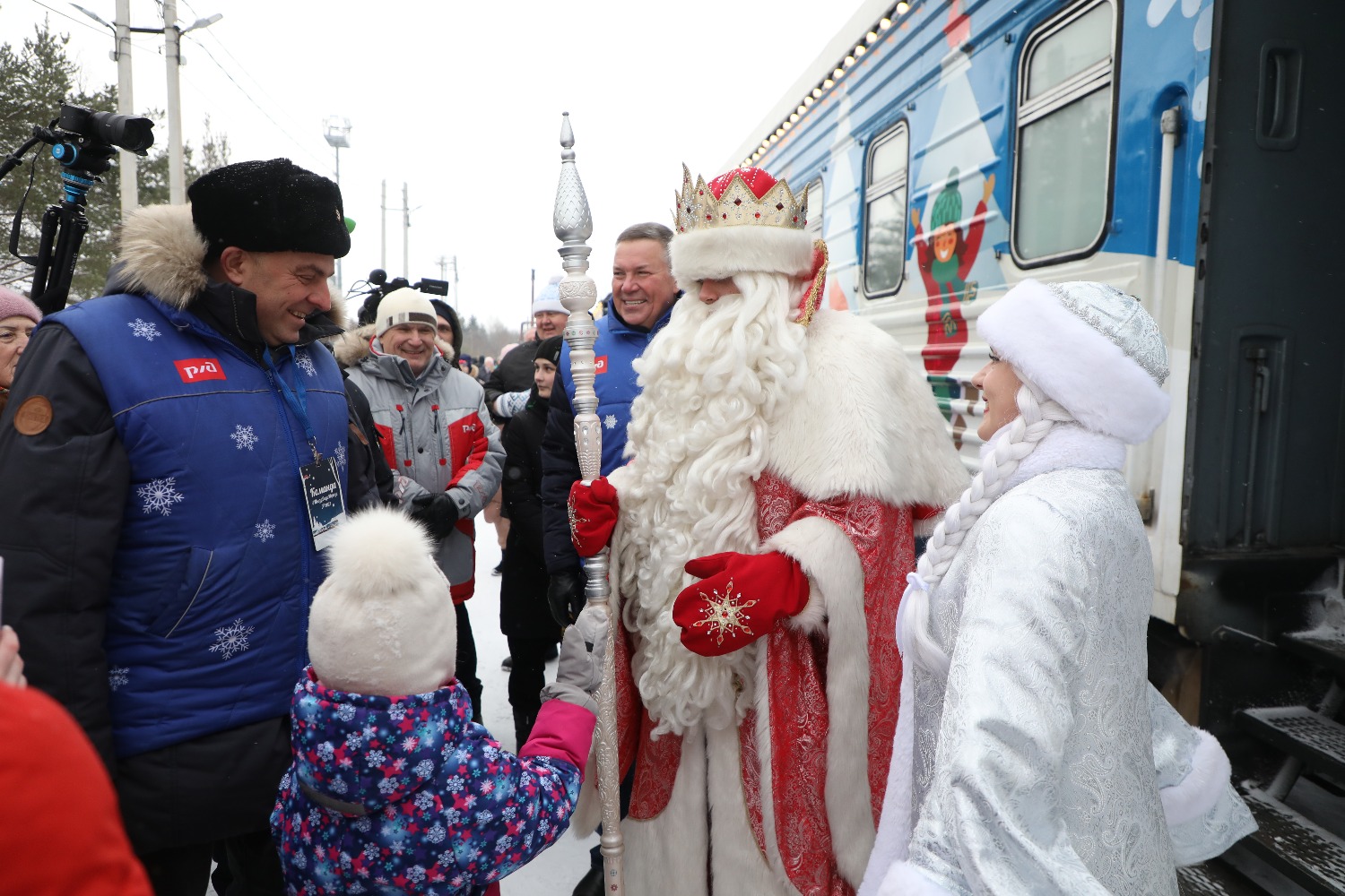 Поезд деда мороза маршрут