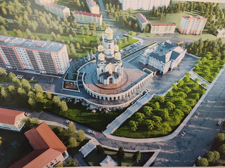 Храм Иоанна Златоуста в городе Златоусте 