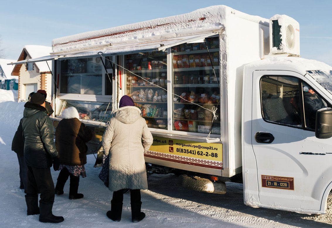 Доставка продуктов в деревню