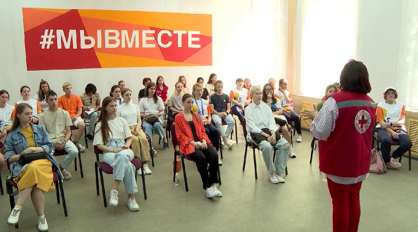 В Екатеринбурге прошёл мастер-класс для волонтёров-медиков, которые будут работать на фестивале спорта