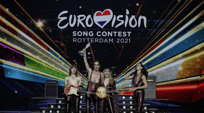 Победители последнего Евровидения — итальянская группа Måneskin