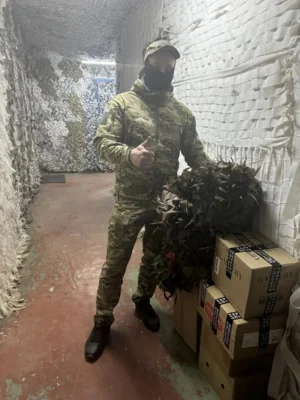 Фото 4. С самого начала СВО волонтёрская группа «Амчаночка» из Мценска помогает бойцам на передовой