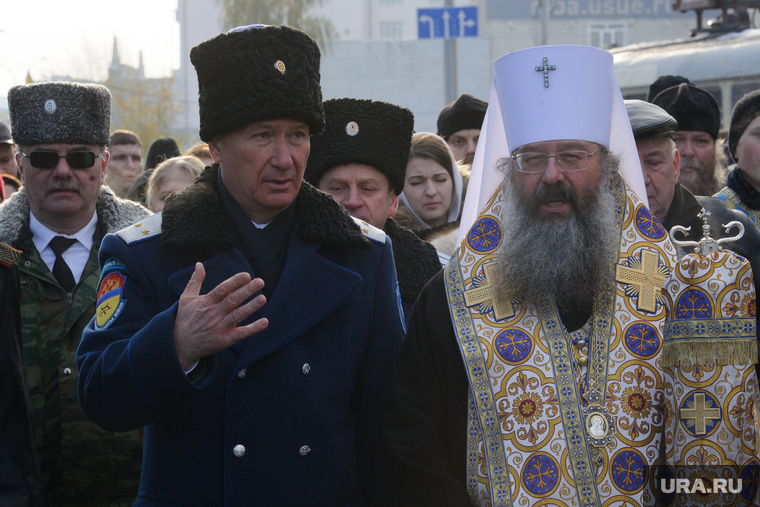 День народного единства: крестный ход и русский марш. Екатеринбург, романов владимир, митрополит кирилл