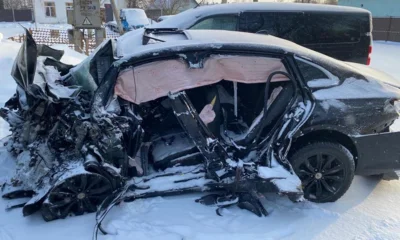 Фото 1. Причиной смертельного ДТП на орловской трассе стала попытка обгона