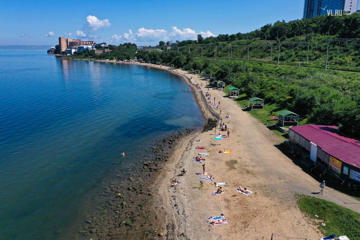 Море во владивостоке пляжи