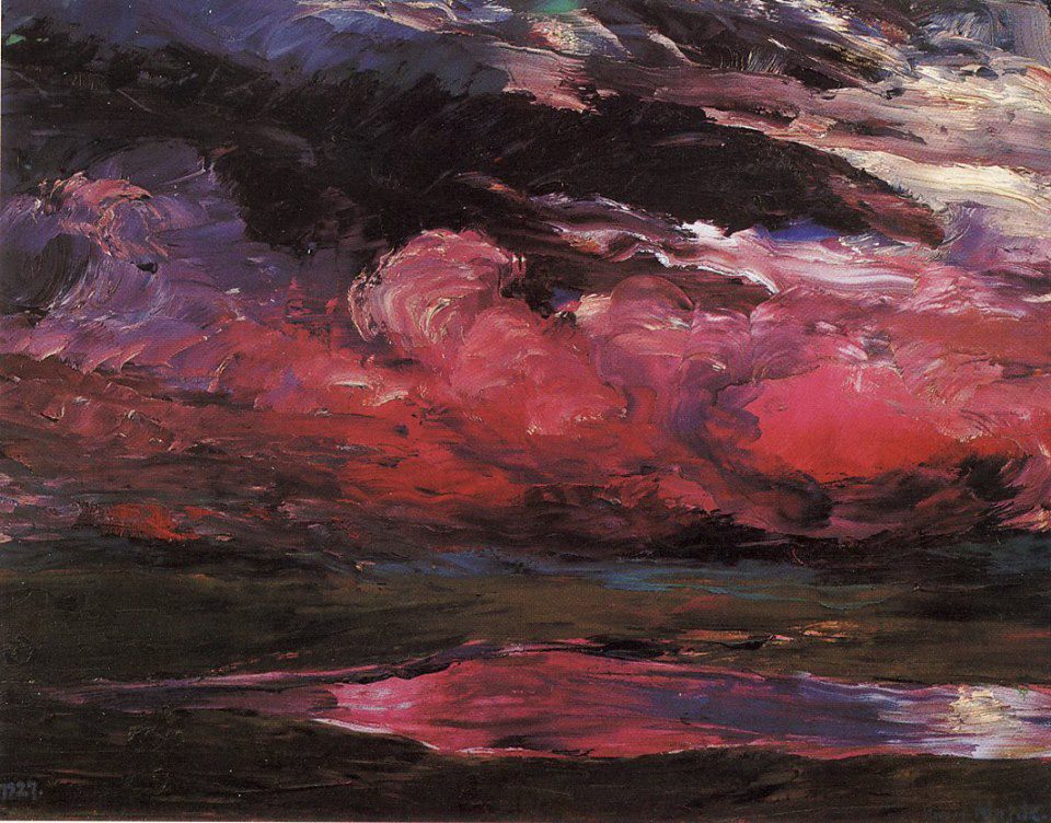 Эмиль Нольде. Грозовые облака. 1867-1956