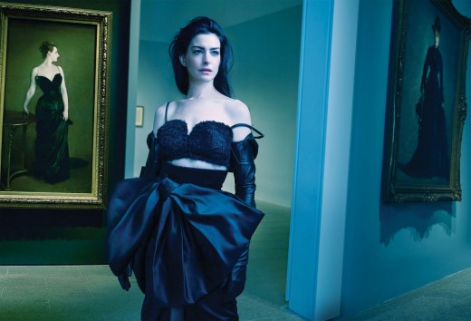 Энн Хэтэуэй в журнале Vogue, лето 2025