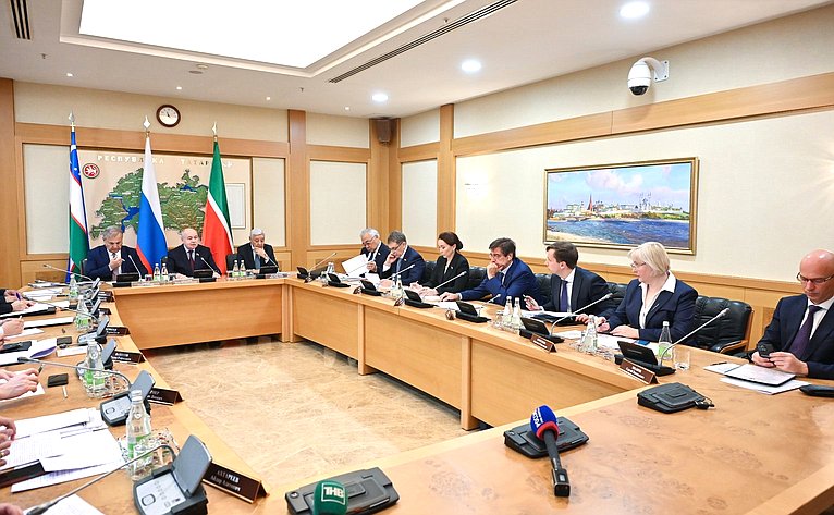 Десятое заседание Комиссии по сотрудничеству Совета Федерации и Сената Олий Мажлиса Республики Узбекистан