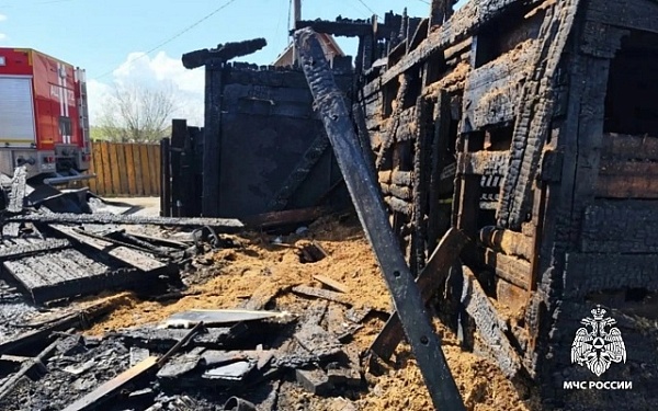 В Бурятии за сутки пожарно-спасательные подразделения реагировали на 6 возгораний