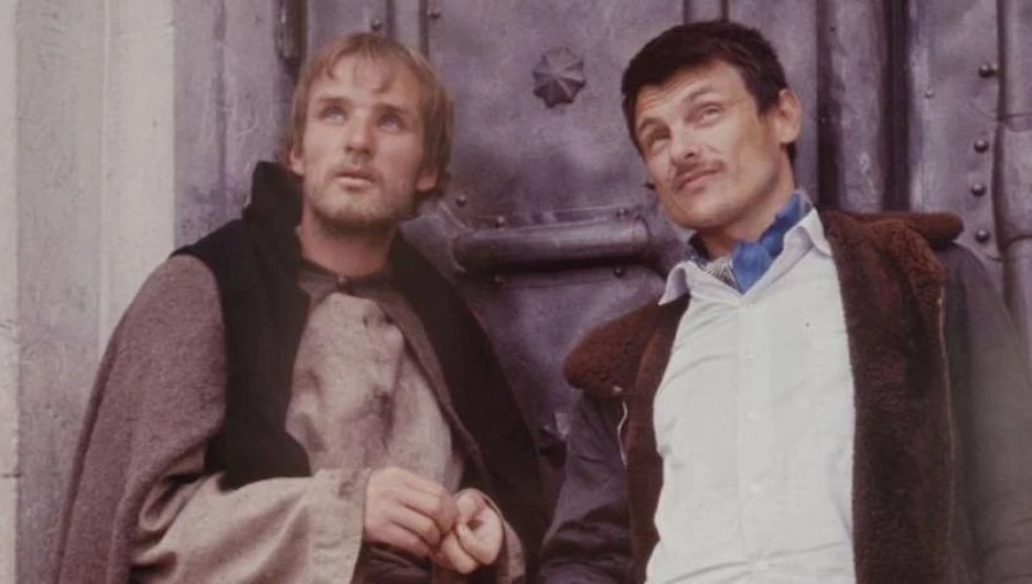 Анатолий Солоницын и Андрей Тарковский.