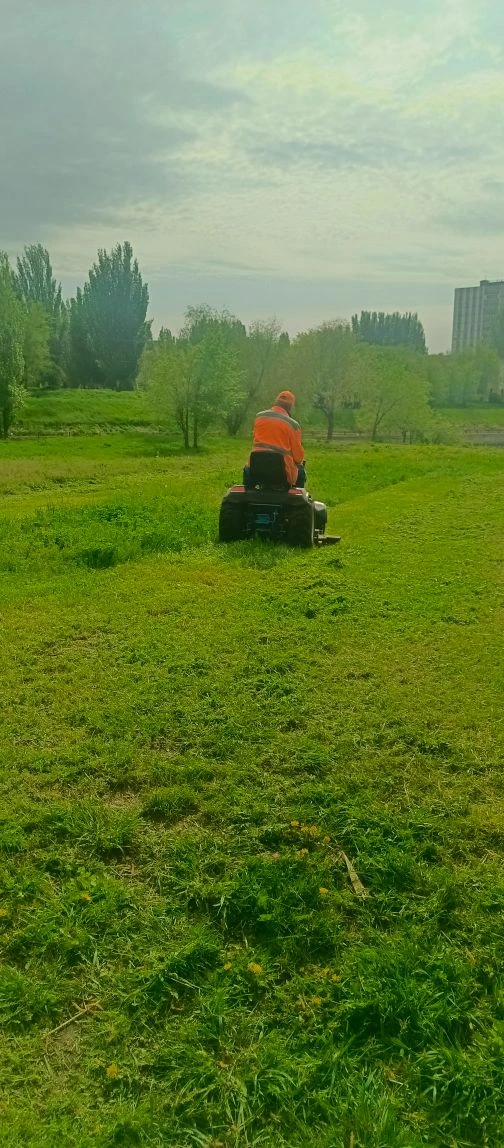 В Балаково приступили к мойке бордюров