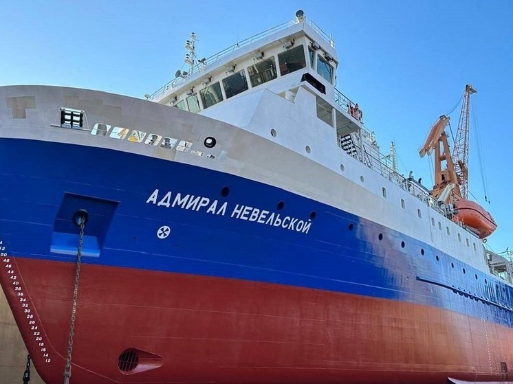 «Адмирал Невельской» возвращается на линию Корсаков - Курилы после техобслуживания