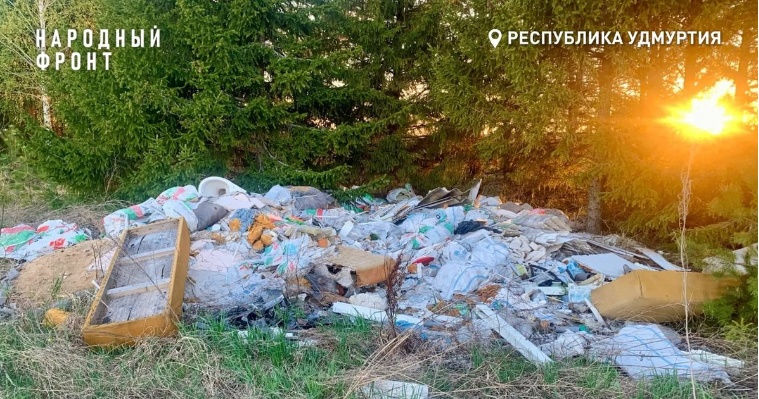 В Граховском районе выявили стихийные свалки, угрожающие лесу и пожарной безопасности