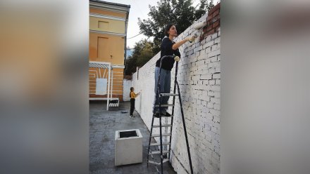 В Воронеже распишут стену у качелей на проспекте Революции