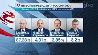 Глава ЦИК заявила, что кампания по выборам президента прошла чисто и на очень высоком уровне