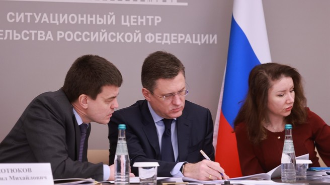 Александр Новак провёл заседание организационного комитета по подготовке и проведению празднования 400-летия Красноярска. С губернатором Красноярского края Михаилом Котюковым