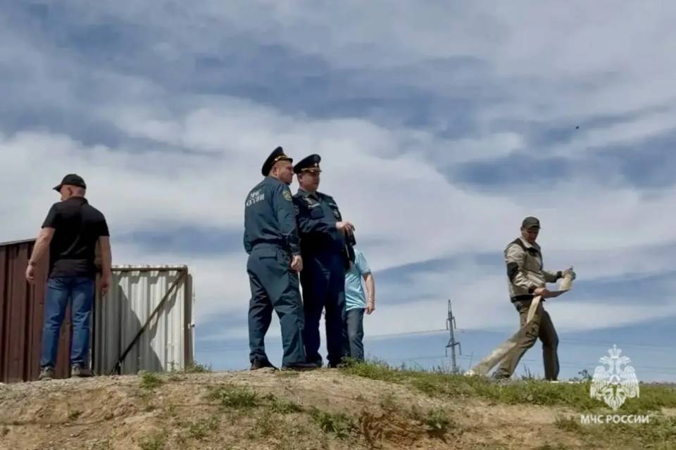 Тренировка по ликвидации возгорания прошла на полигоне в Волжском