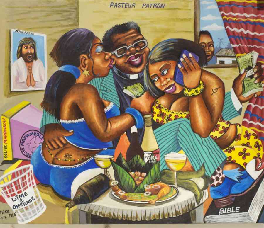 Pasteur patron [Pastor boss]. Moke Fils