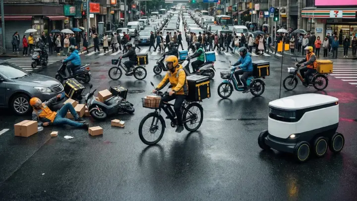 В Москве ввели ежедневный фотоконтроль для курьеров