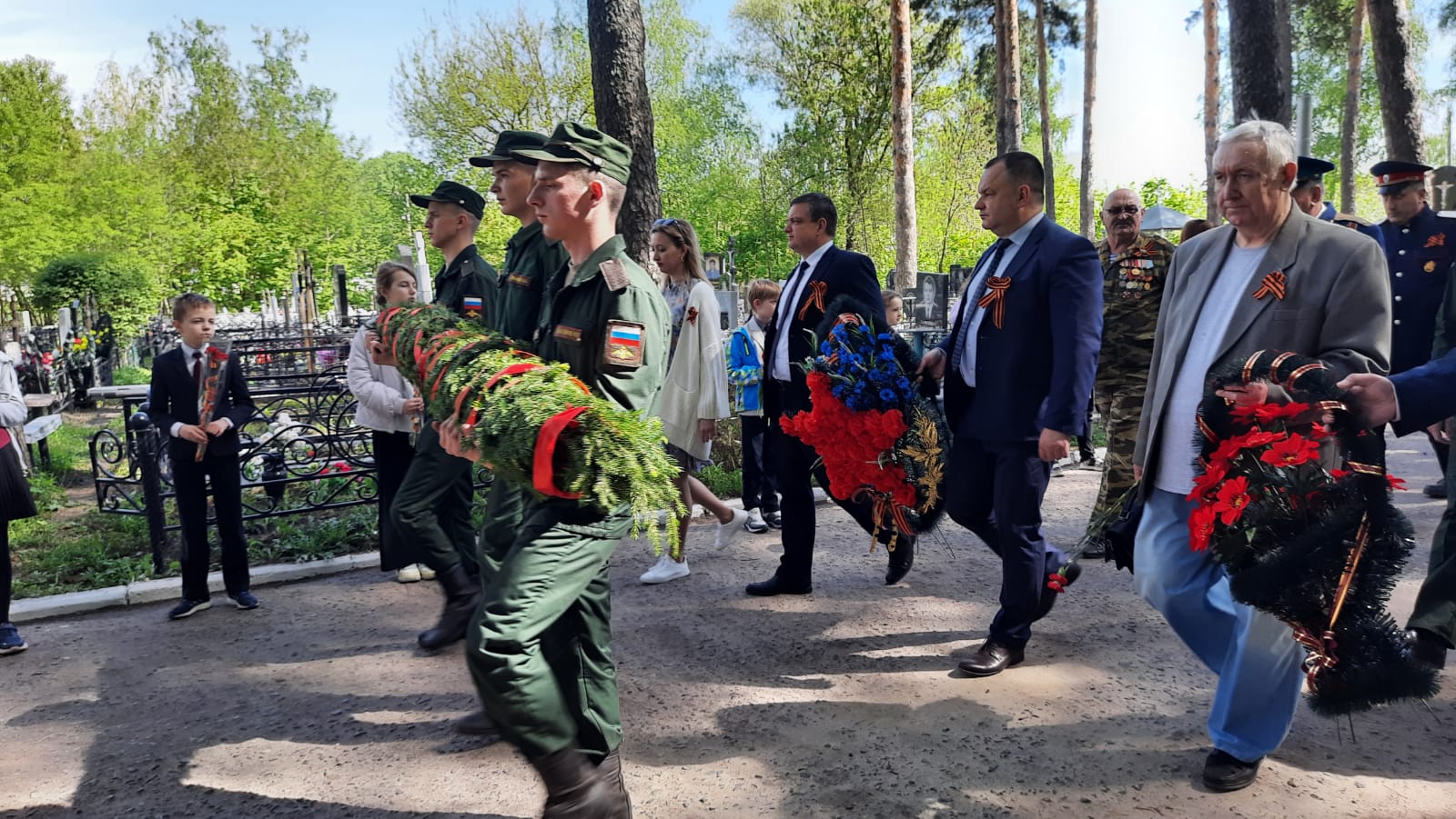 день победы возложение цветов