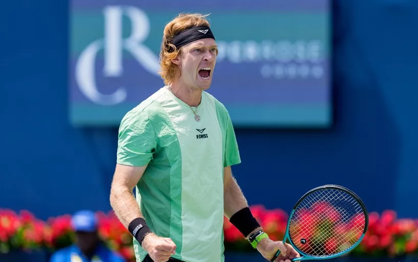 Андрей Рублев одержал пятую победу на турнире ATP 1000 в этом сезоне