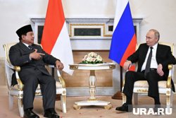 Российско-индонезийские переговоры прошли в петербургской резиденции президента РФ в Стрельне