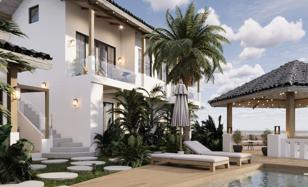 Небольшой комплекс апартаментов с бассейнами и садом в Убуде, Гианьяр, Бали, Индонезия за $600 000