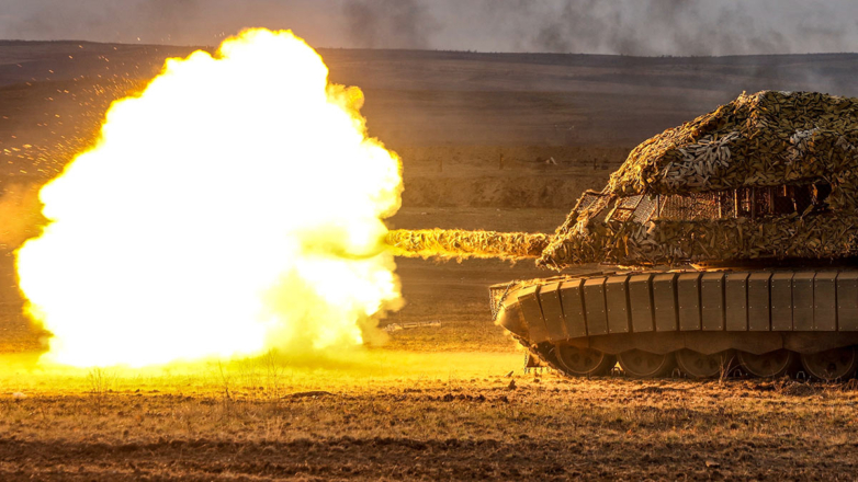 Танк Т-72Б в зоне СВО