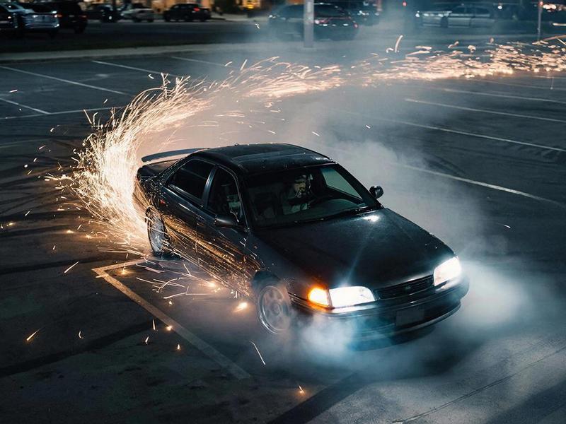 Брянца наказали за дрифт на дорогах