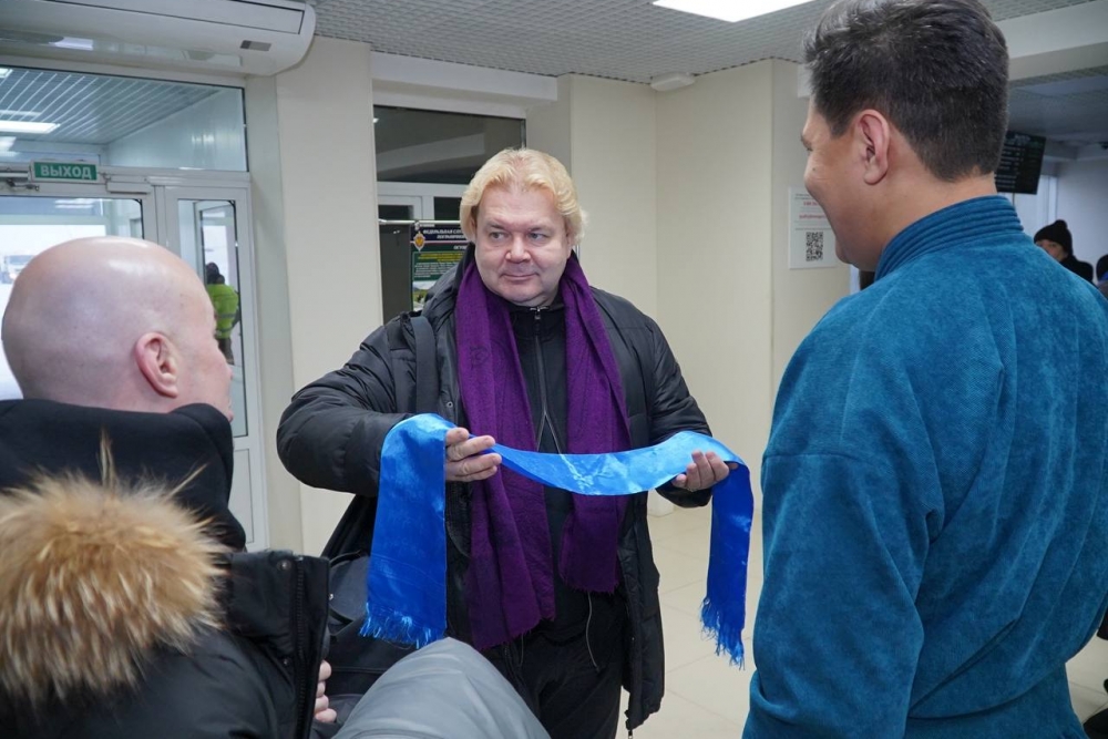Андрис Лиепа приехал в Улан-Удэ в середине февраля.