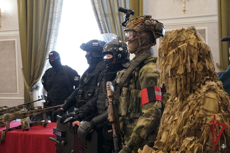 В Бурятии росгвардейцев поздравили с 10-летием войск национальной гвардии Российской Федерации