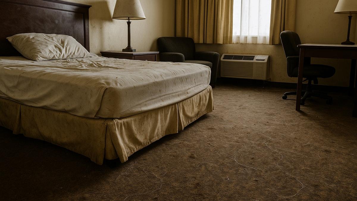 Грязный номер в отеле