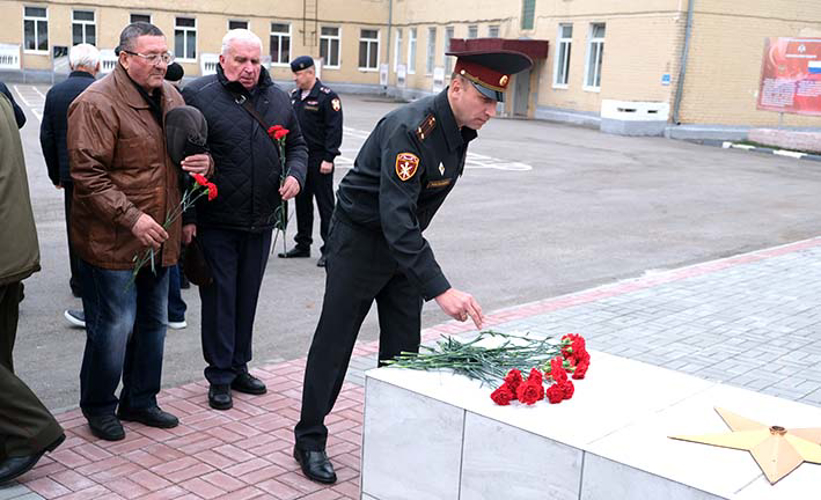 В Орле росгвардейцы отметили 105-летие воинской части войск правопорядка