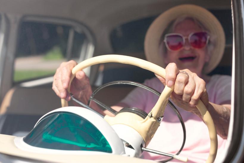 Пенсионер за рулем