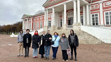 Студенты Исторического факультета посетили музей-усадьбу Кусково 