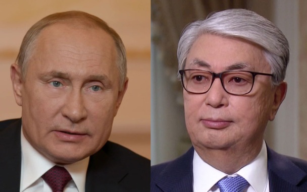 Путин обсудил с Токаевым по телефону предстоящую поездку в Казахстан