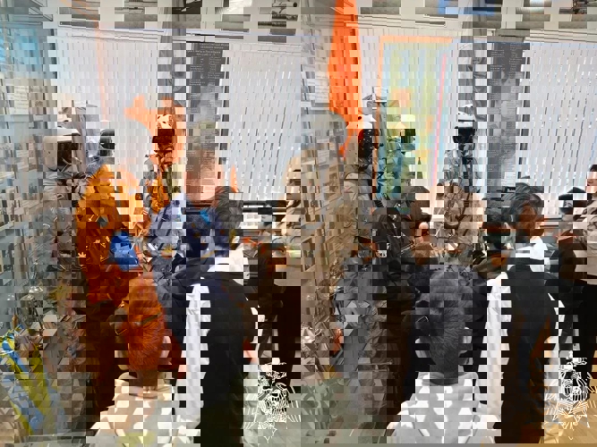 В Липецке росгвардейцы организовали экскурсию для детей в музей авиацентра имени В.П. Чкалова