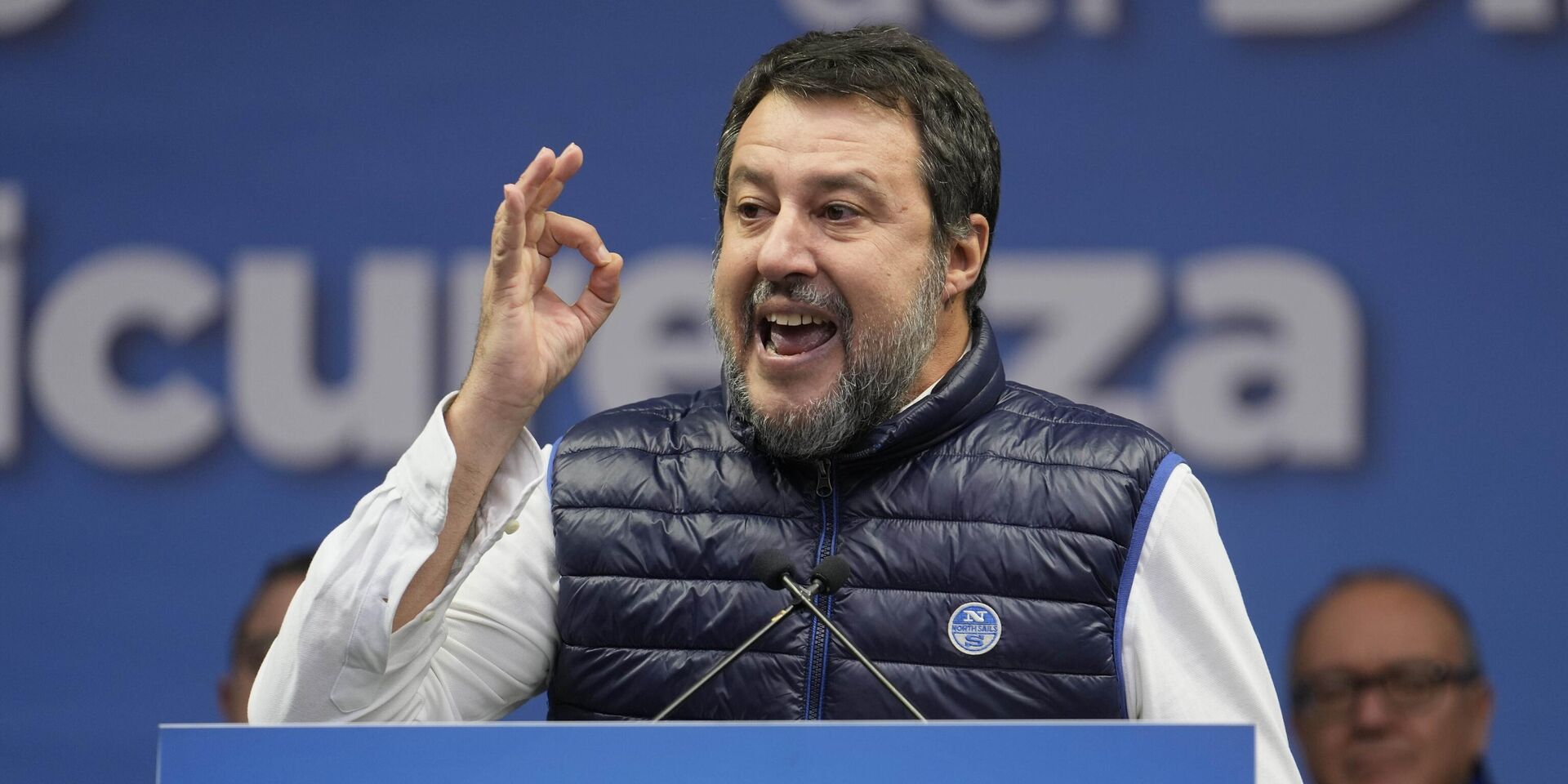 Вице-премьер Италии, министр транспорта и по инфраструктурам Маттео Сальвини - ИноСМИ, 1920, 11.12.2025