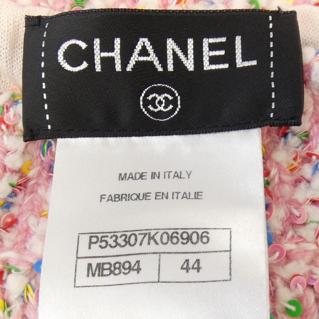 Бирка Chanel расшифровка