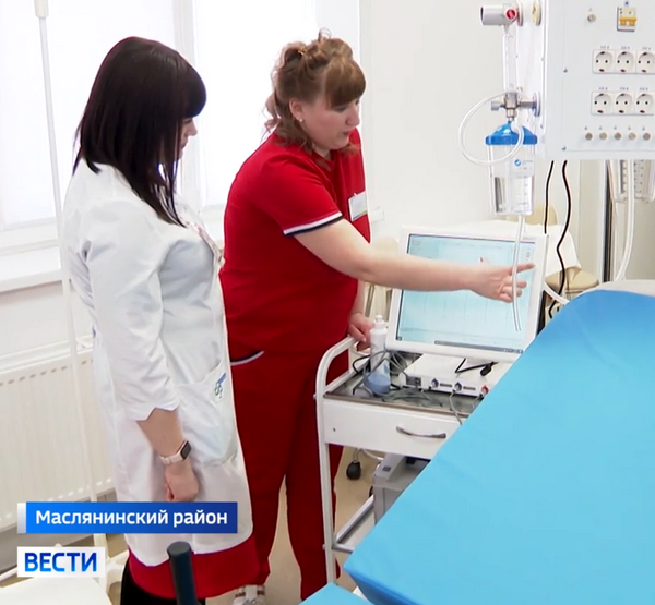 В Маслянино возвели новый блок Центральной районной больницы