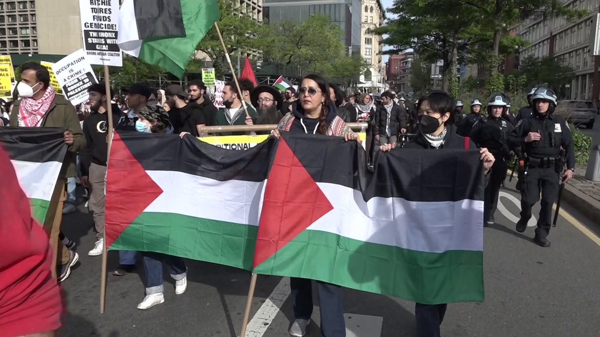 Demonstration in Berlin Shows Solidarity with Palestine