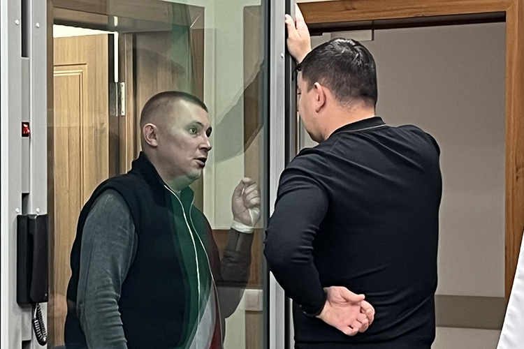 Ринат Фатыхов с адвокатом Ниязом Халитовым