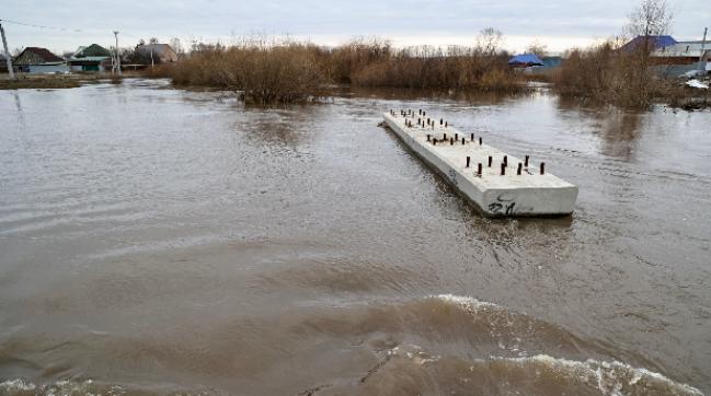 На Южном Урале в одном из районов сохраняется режим ЧС из-за паводка