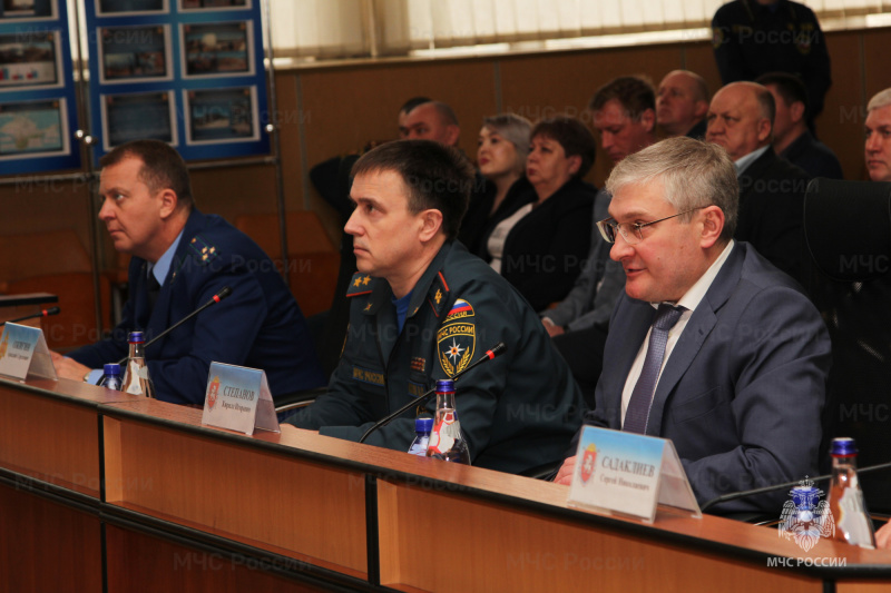 В Республике Крым подвели итоги деятельности территориальной подсистемы РСЧС за 2023 год
