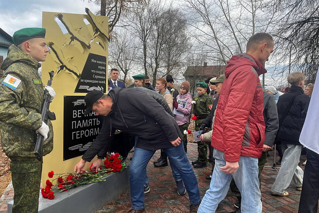 В Орлове открыли Аллею Славы в память о погибших на СВО