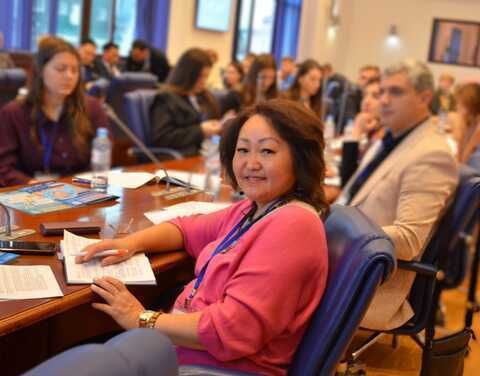 Лена Ефремова приняла участие в юбилейных мероприятиях развития гражданского общества