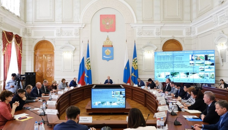 В Астрахани состоялось заседание правительства Астраханской области