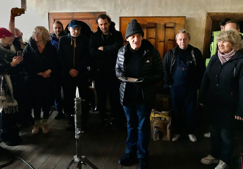 Съемки фильма Гирокастра