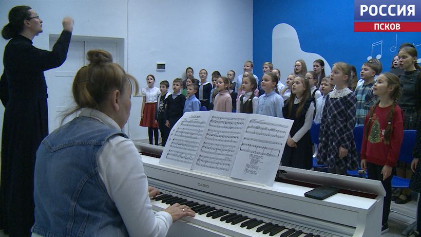 Псковский большой детский хор завтра впервые выступит на сцене БКЗ филармонии