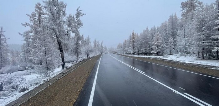 Ремонт дороги в районе Чакырского перевала близится к завершению